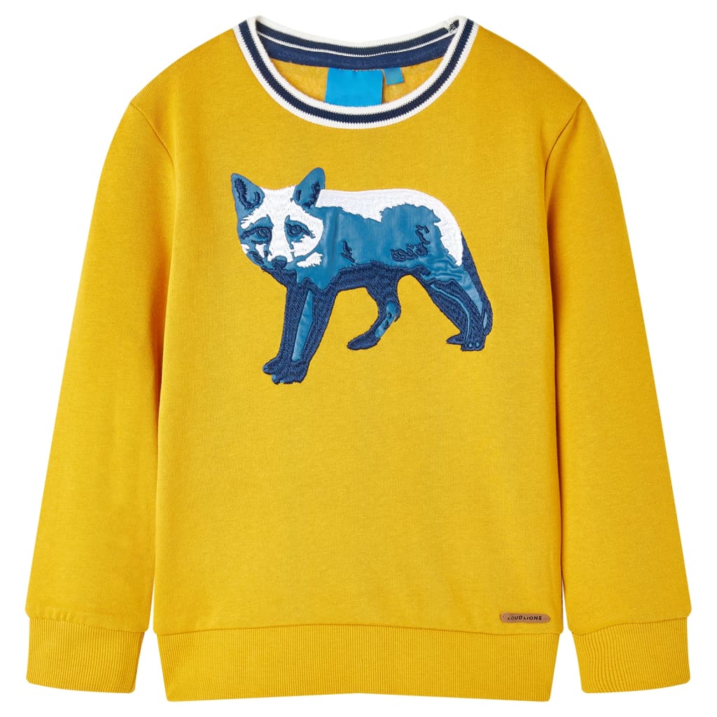 Kinder-Sweatshirt Ocker 92