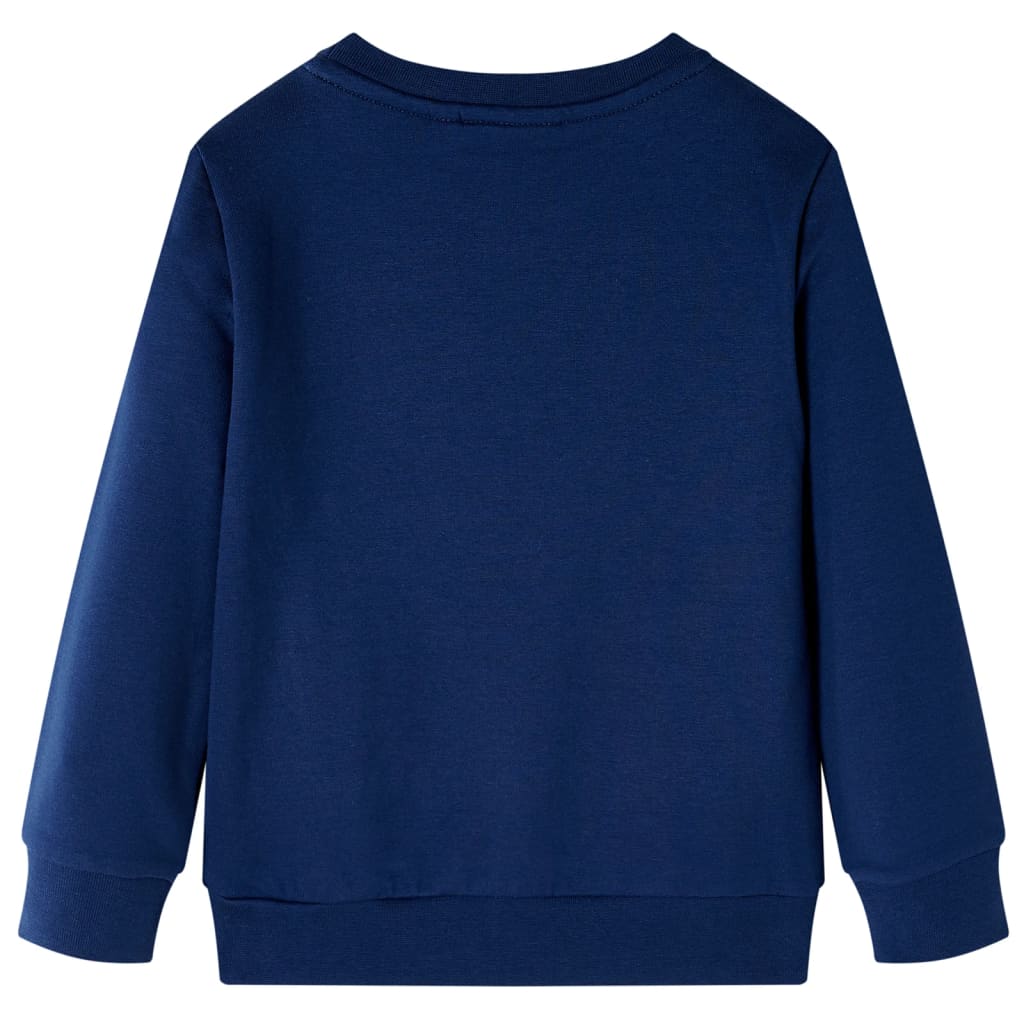 Kinder-Sweatshirt Marineblau 92