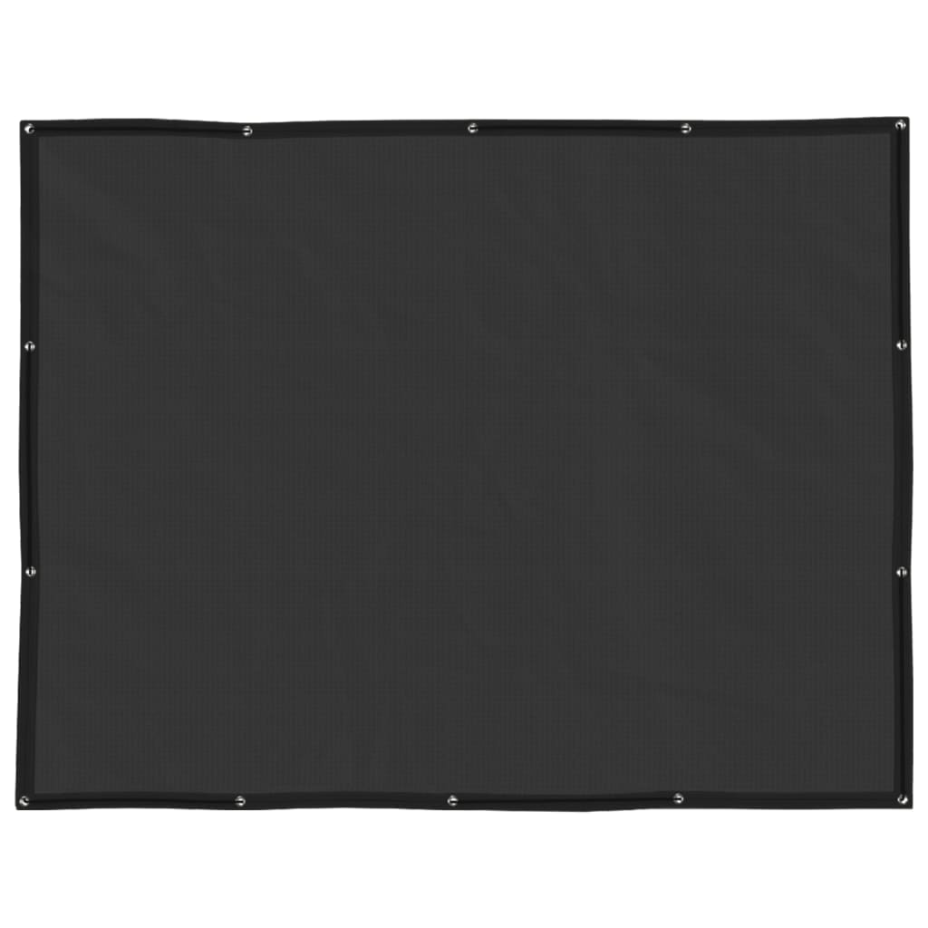 vidaXL Anhängernetz HDPE 1,5x2,2 m Schwarz