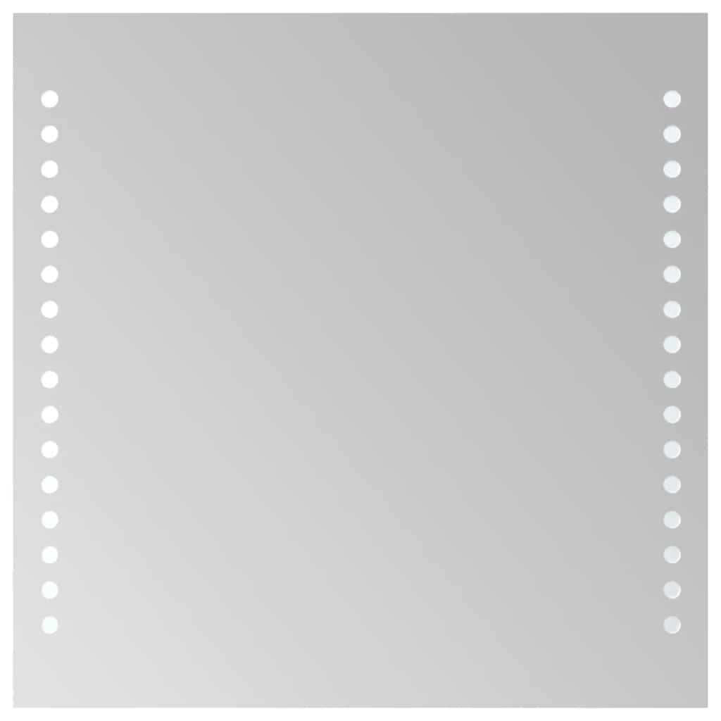 vidaXL LED-Badspiegel 30x30 cm