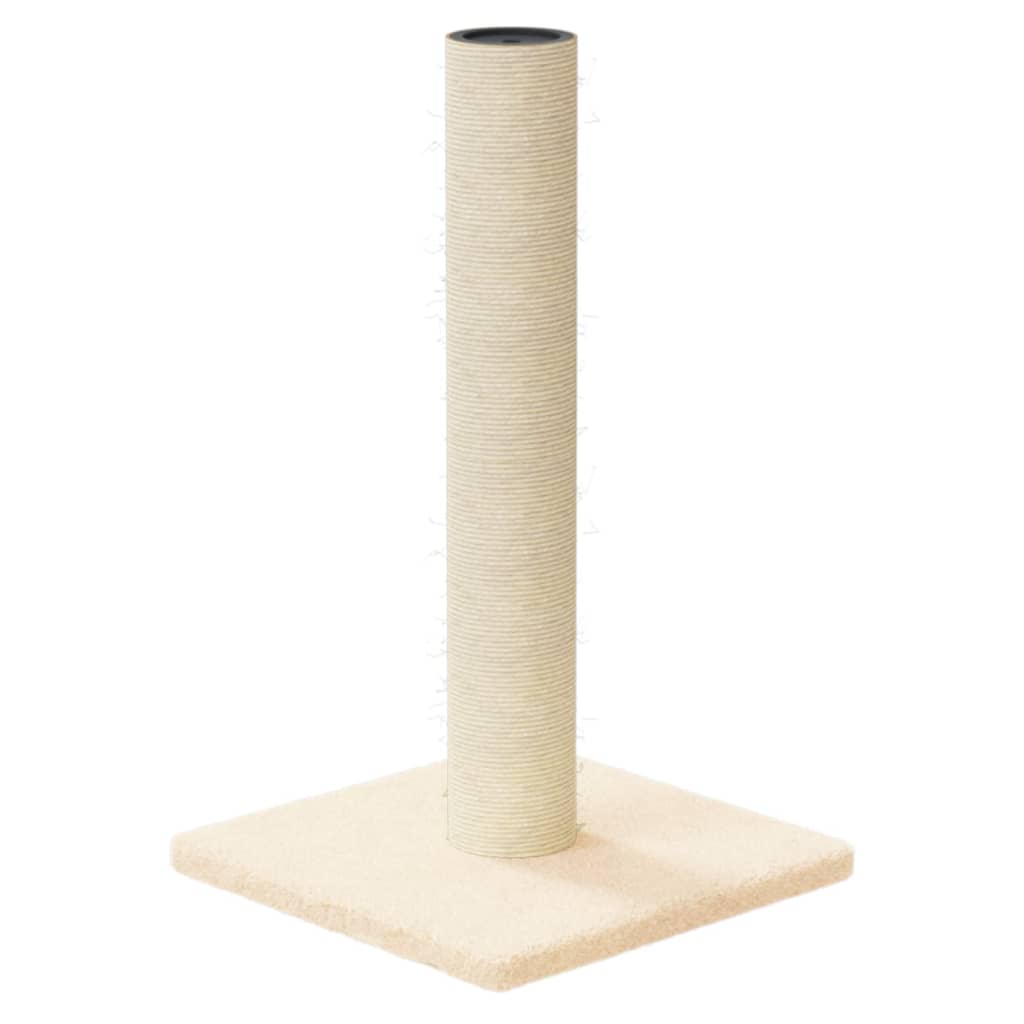 vidaXL Kratzsäule Creme 22x22x45 cm