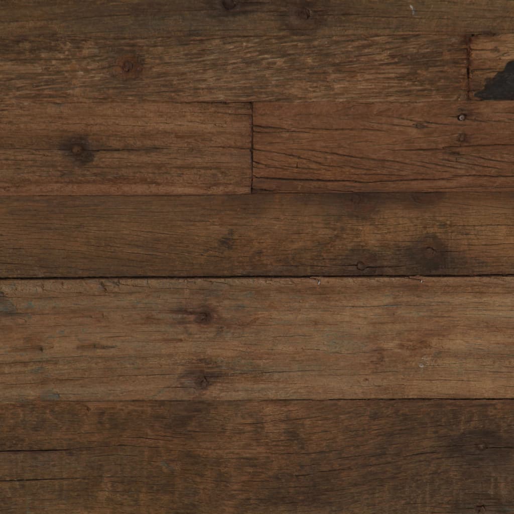 vidaXL Opium-Couchtisch Altholz und Stahl 110×60×35 cm