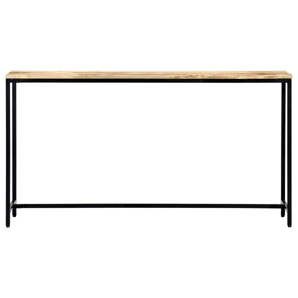 vidaXL Konsolentisch 140 x 35 x 76 cm Massivholz Mango