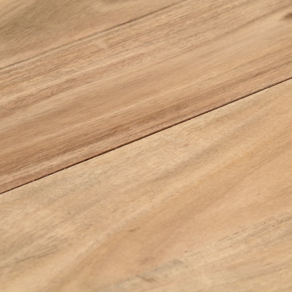 vidaXL Esstisch 140 x 80 x 76 cm Massivholz Akazie