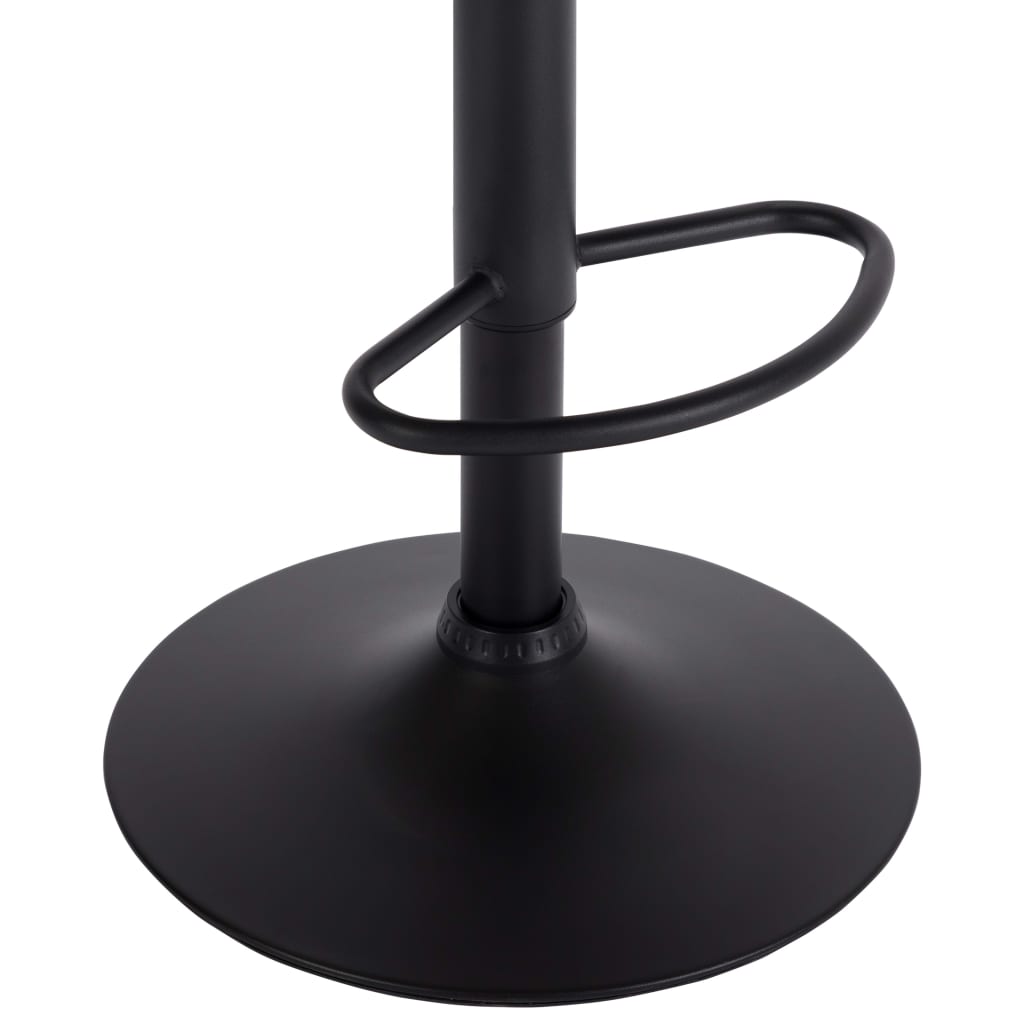 vidaXL Barhocker 2 Stk. Taupe Stoff