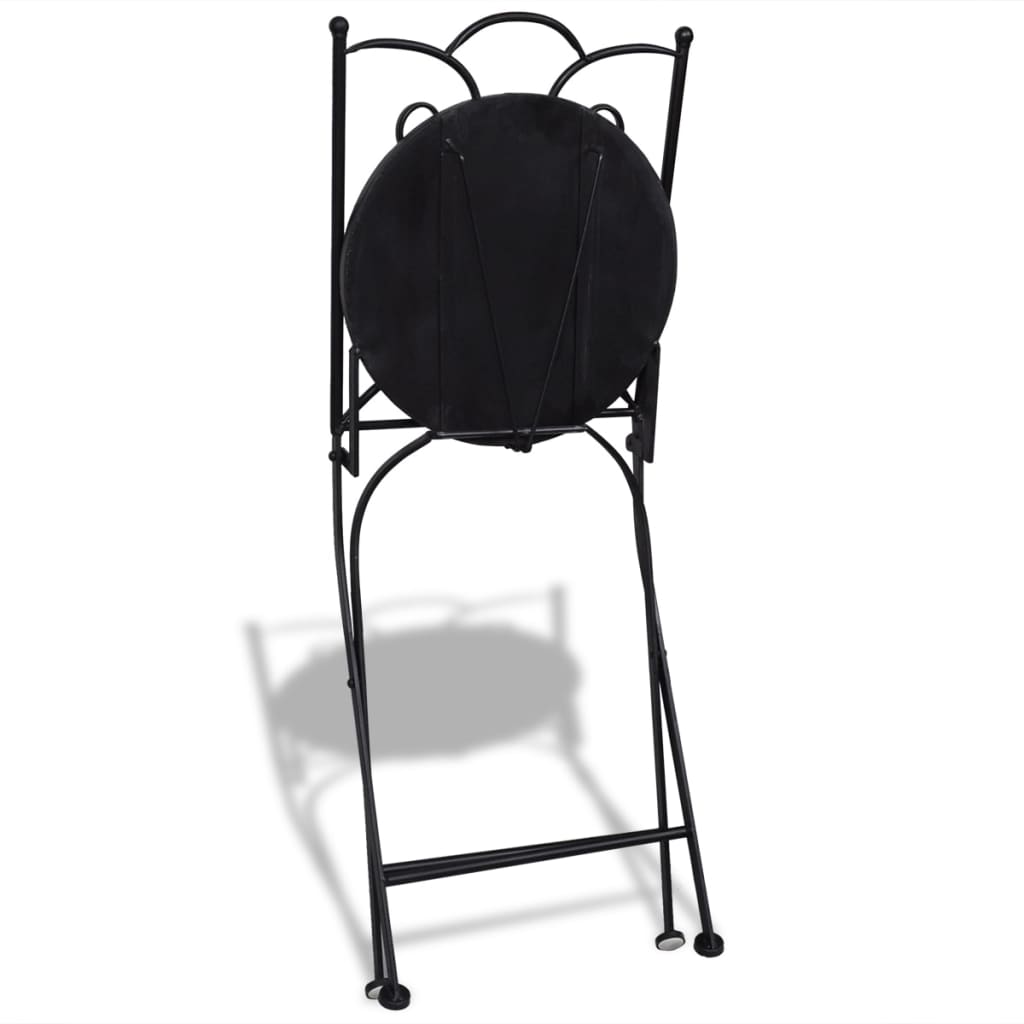 vidaXL 3-tlg. Bistro-Set Keramik Terrakotta