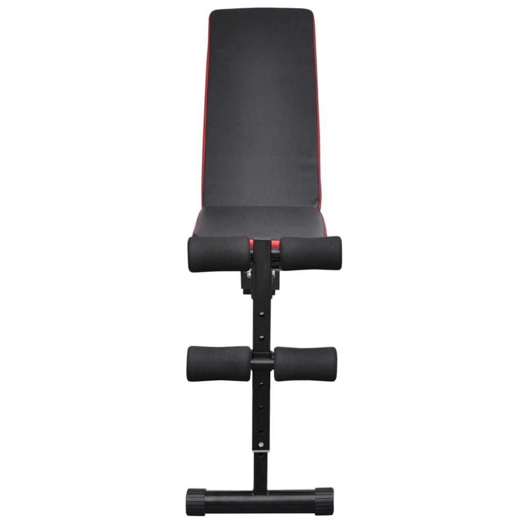 vidaXL Hantelbank Verstellbar mit Langhantel Kurzhantel Set 60,5 kg