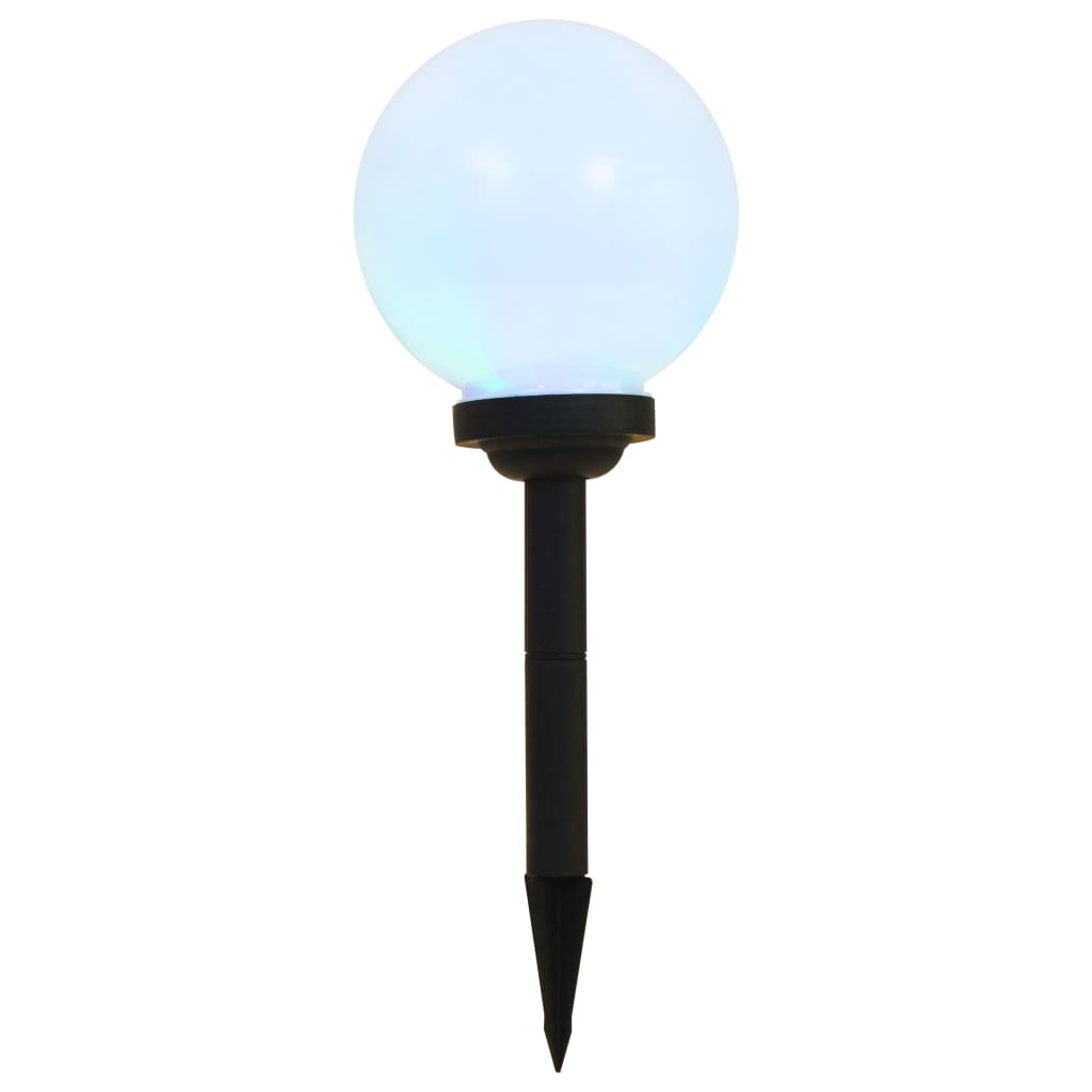 vidaXL Außen-Solarlampen 6 Stk. LED Kugel 20 cm RGB