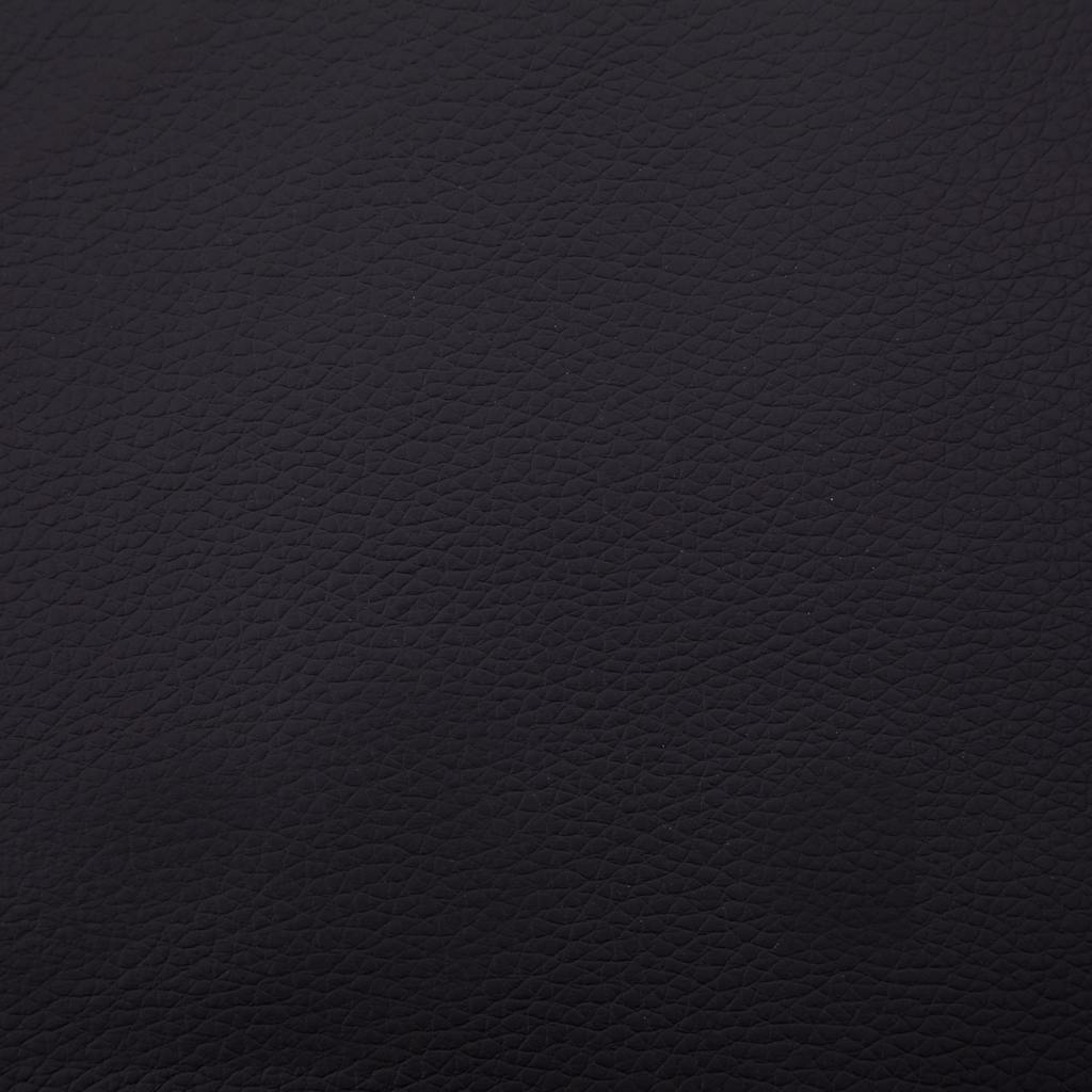 vidaXL Massage-Chaiselongue mit Kissen Schwarz Kunstleder