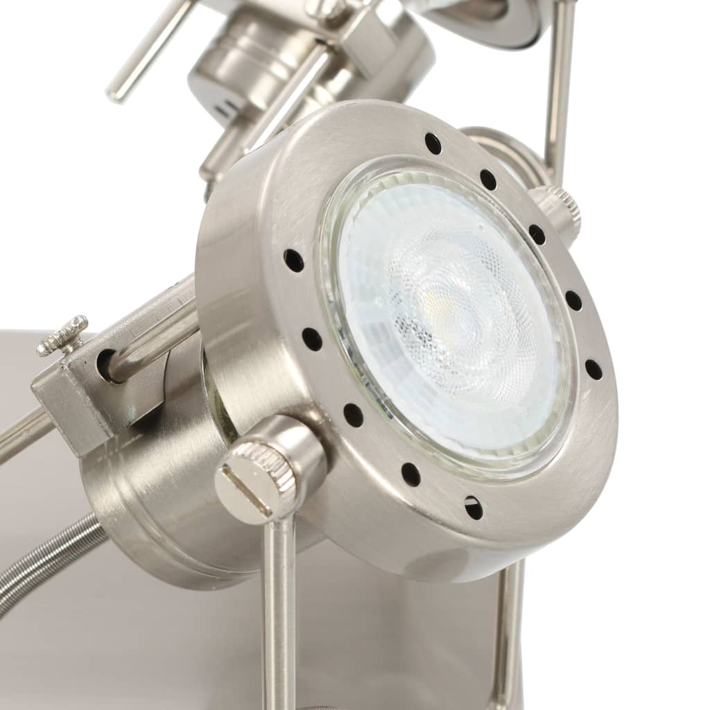 vidaXL 4-Wege Strahler Silbern GU10