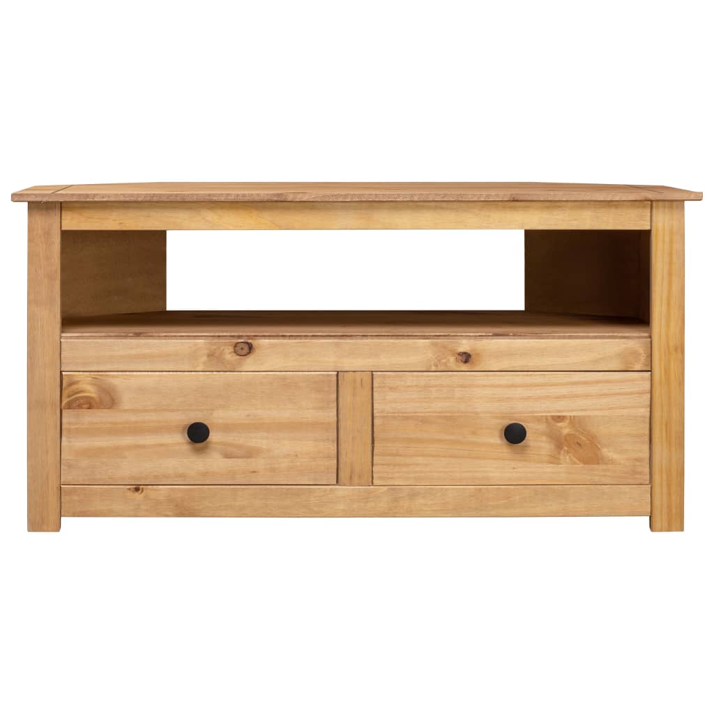 vidaXL TV-Eckschrank 93 x 49 x 49 cm Massivholz Panama-Kiefer