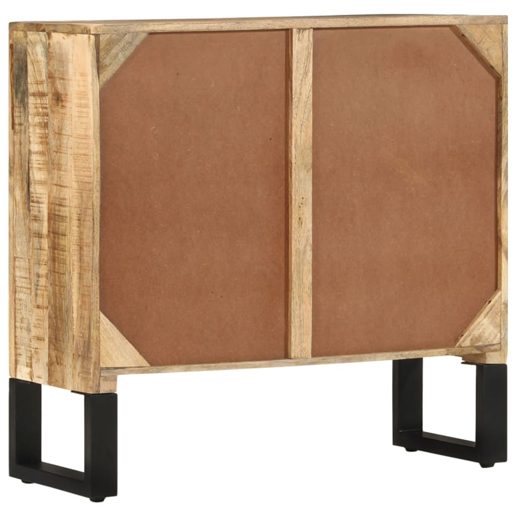 vidaXL Sideboard 80 x 30 x 76 cm Massivholz Mango