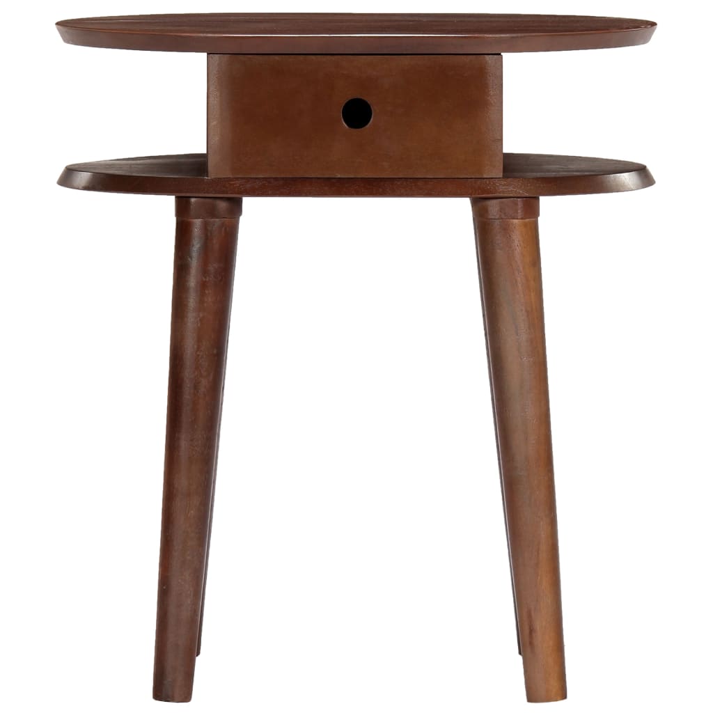 vidaXL Nachttisch 50x35x55 cm Massivholz Akazie