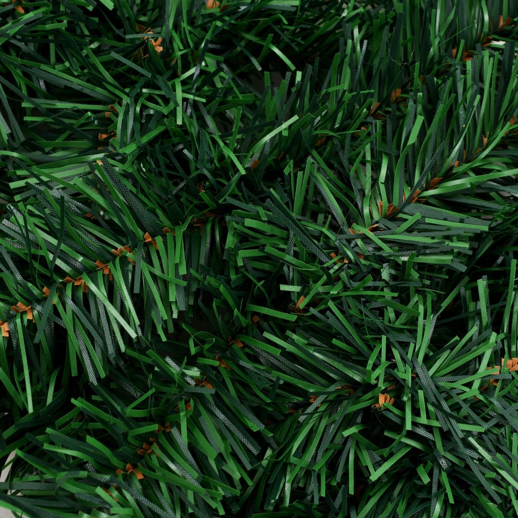 vidaXL Weihnachtsgirlanden 4 Stk. Grün 270 cm PVC