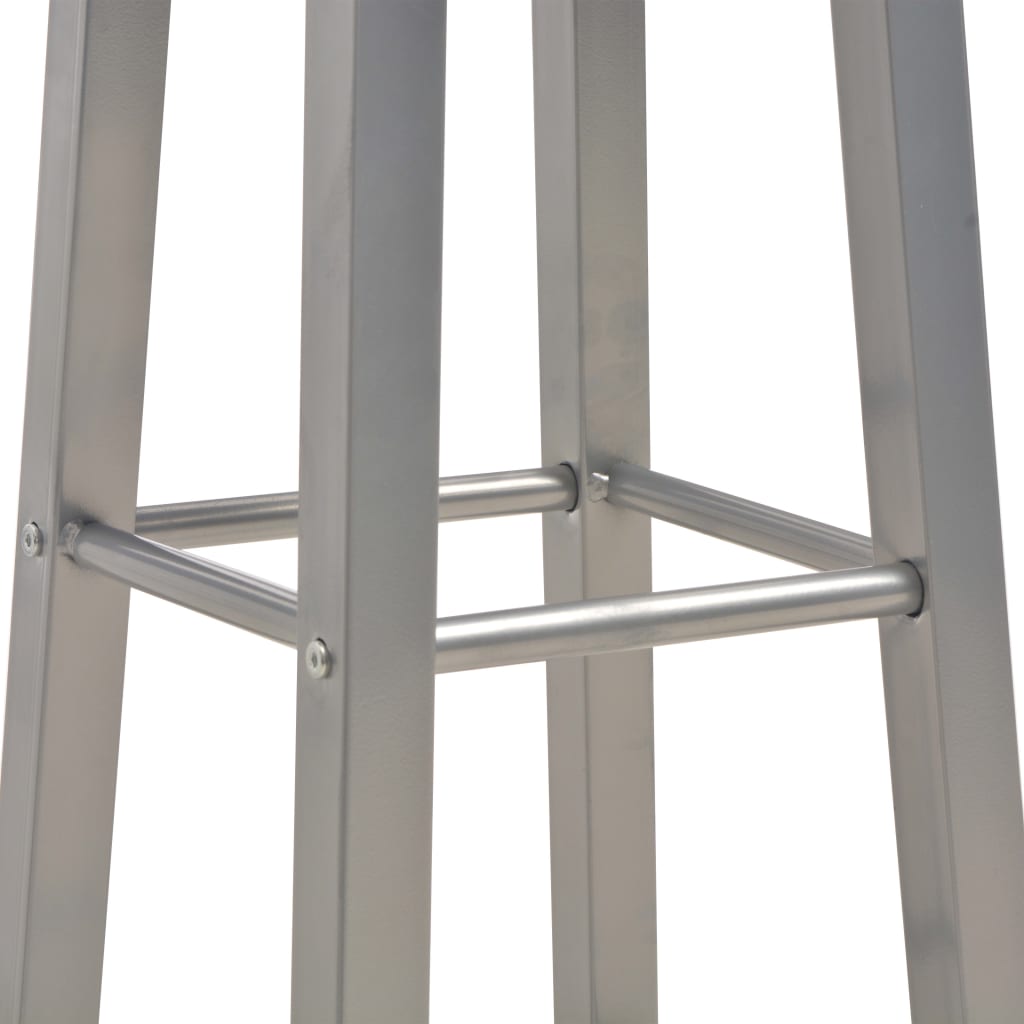 vidaXL Barhocker 2 Stk. Anthrazit MDF