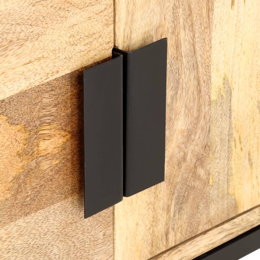 vidaXL Couchtisch 90 x 55 x 40 cm Massivholz Mango