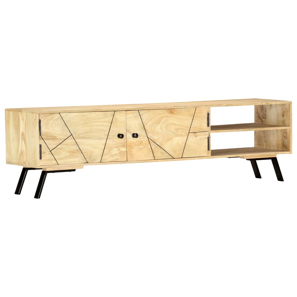 vidaXL TV-Schrank 140x30x40 cm Massivholz Mango