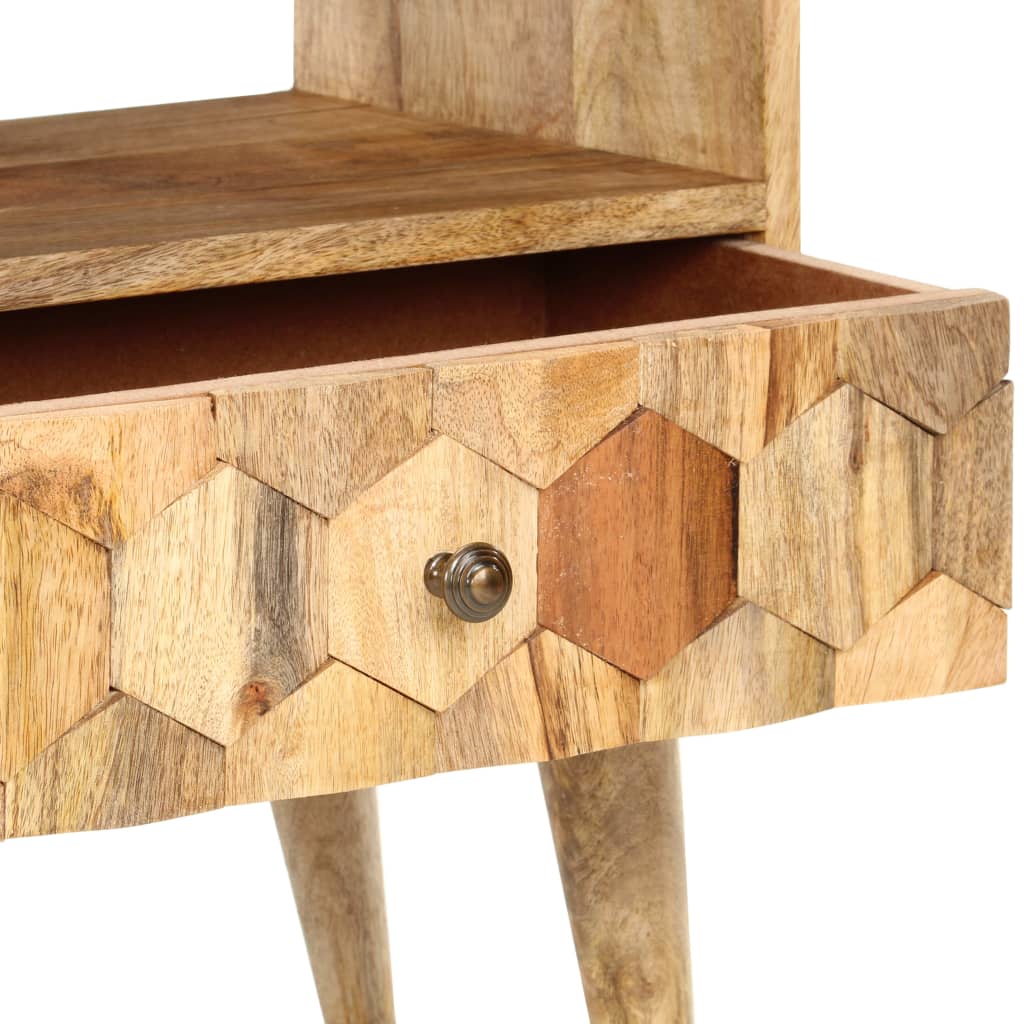 vidaXL TV-Schrank 90 x 30 x 50 cm Massivholz Mango