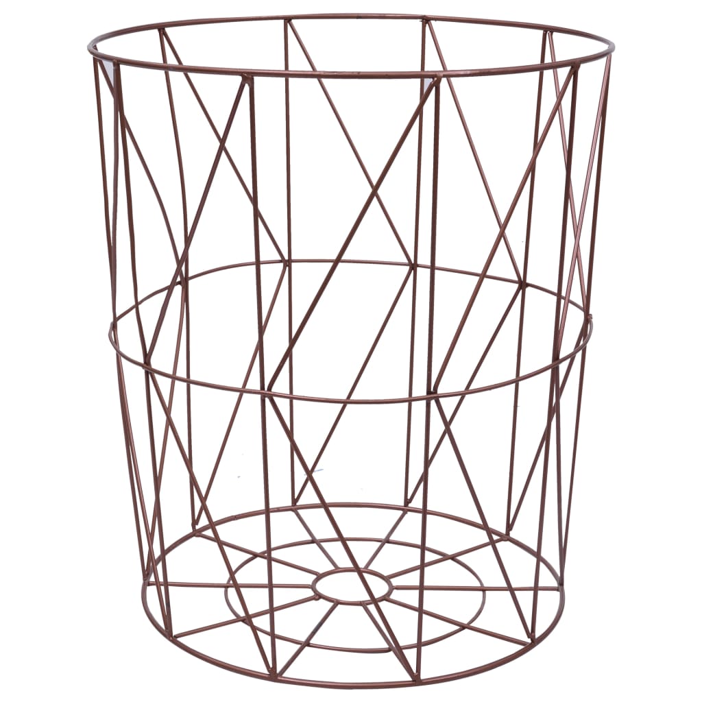 vidaXL Couchtische 3 Stk. Kupferfarben
