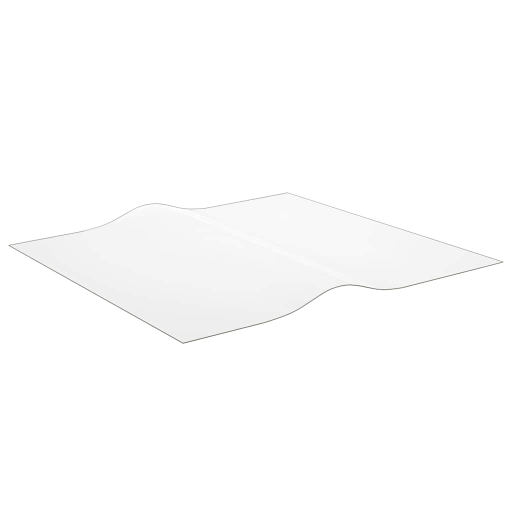 vidaXL Tischfolie Transparent 100x60 cm 1,6 mm PVC