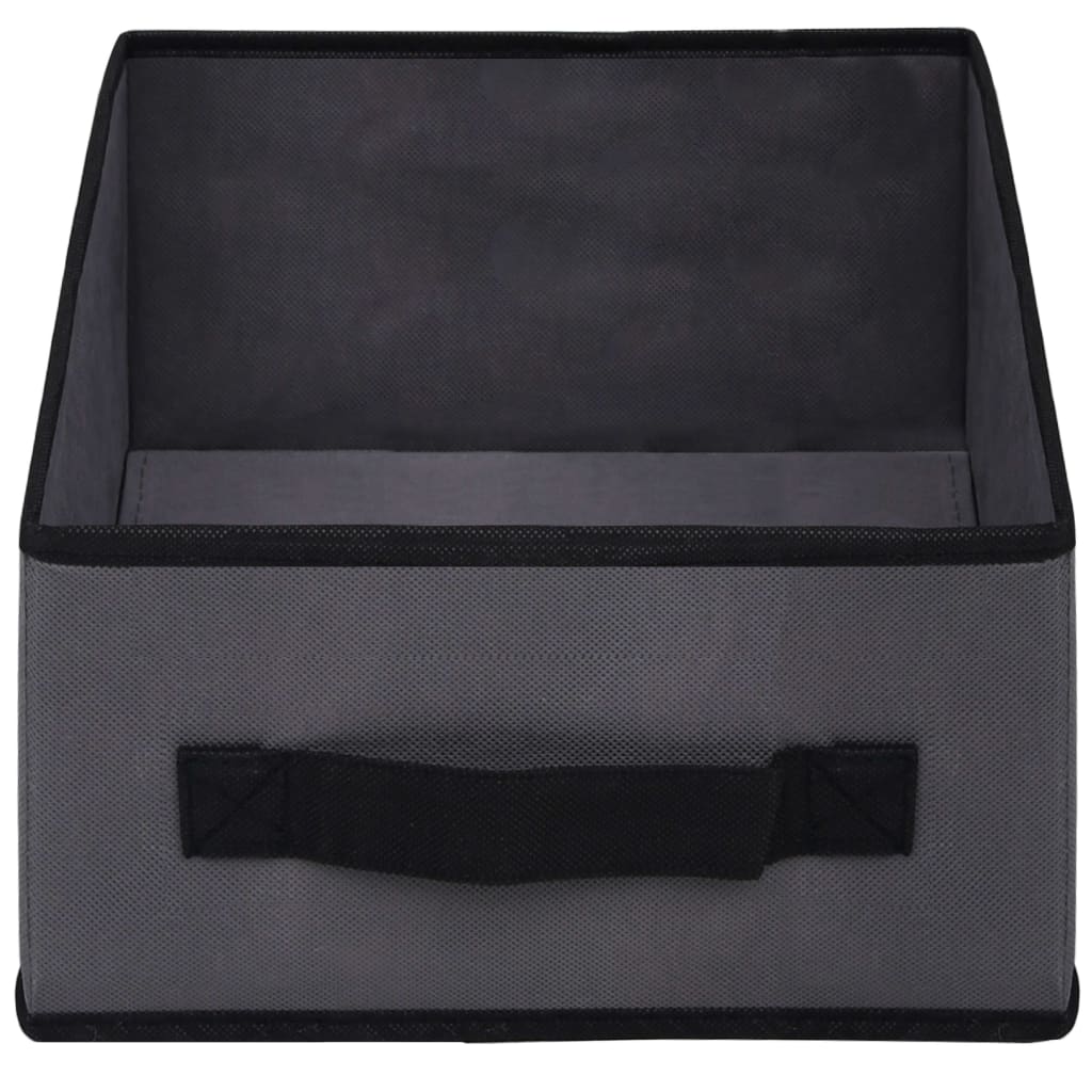 vidaXL Schrank mit 6 Schubladen 55×29×55 cm Grau Stahl