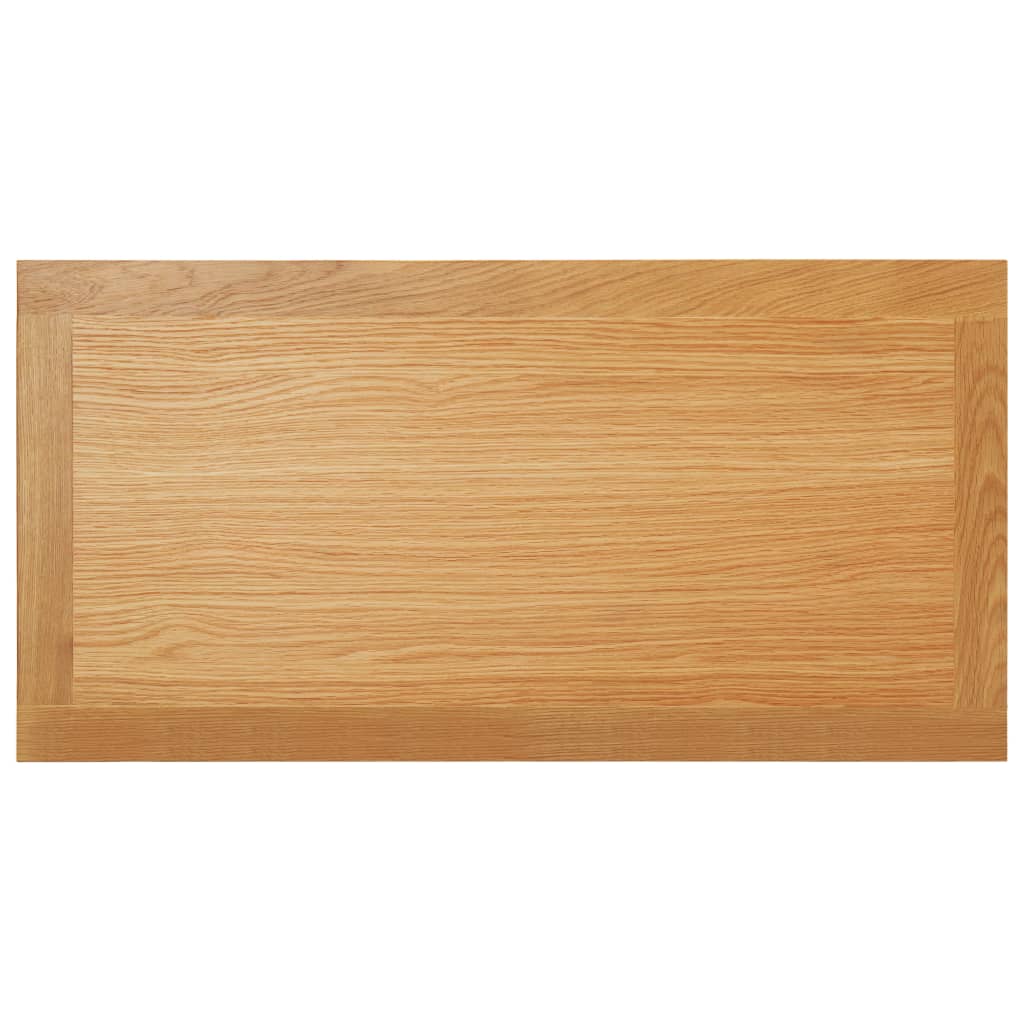 vidaXL Couchtisch 90 x 45 x 40 cm Eiche Massivholz