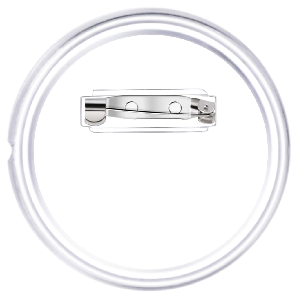 vidaXL Button-Set mit Anstecknadel 100 Stk. Acryl 58 mm