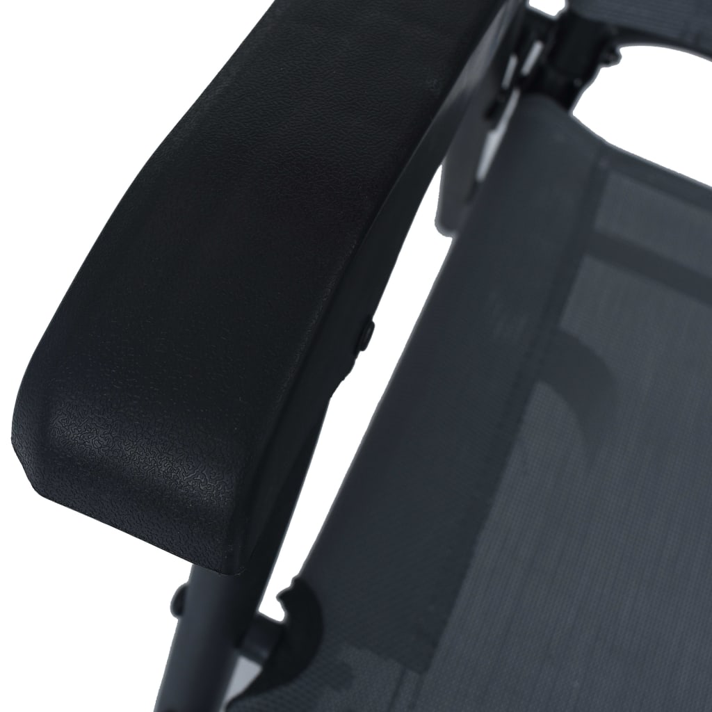 vidaXL 3-tlg. Bistro-Set Grau Stahl