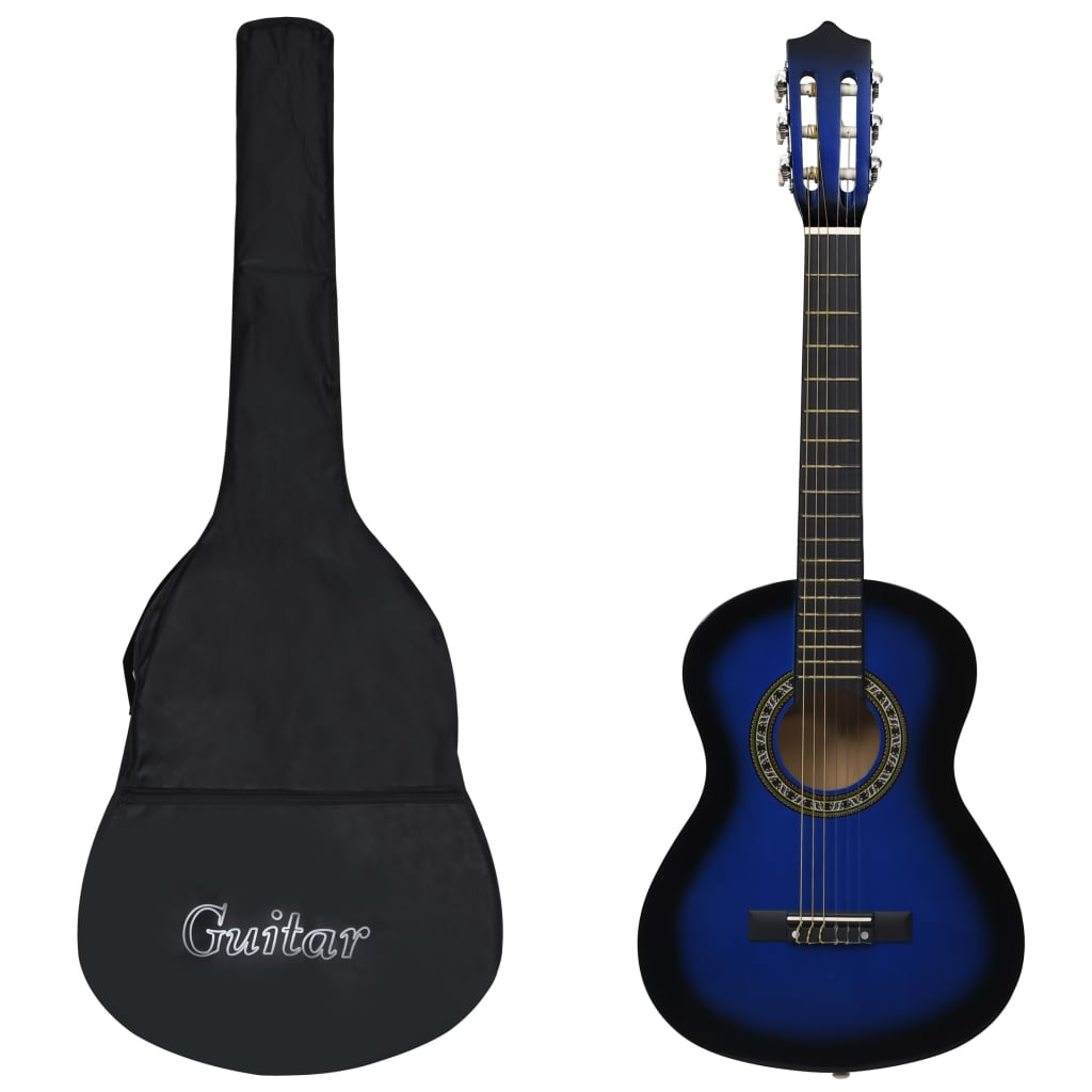 vidaXL Klassikgitarre für Anfänger mit Tasche 4/4 39"
