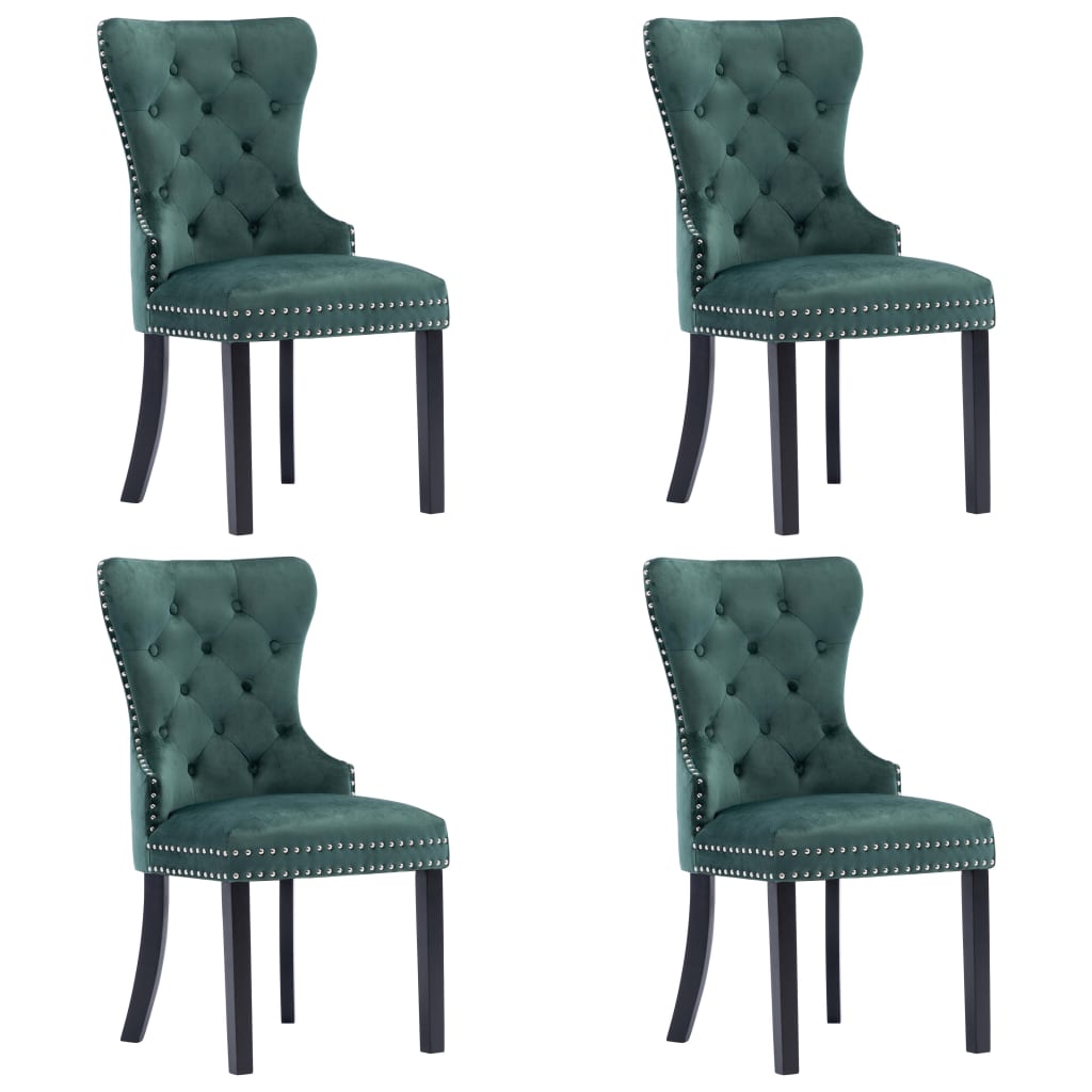 vidaXL Esszimmerstühle 2 Stk. Grau Samt