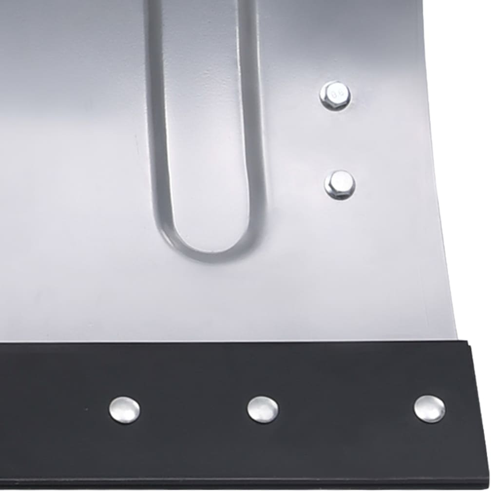 vidaXL Schneeschild für Rasentraktor mit Adapter 100 cm