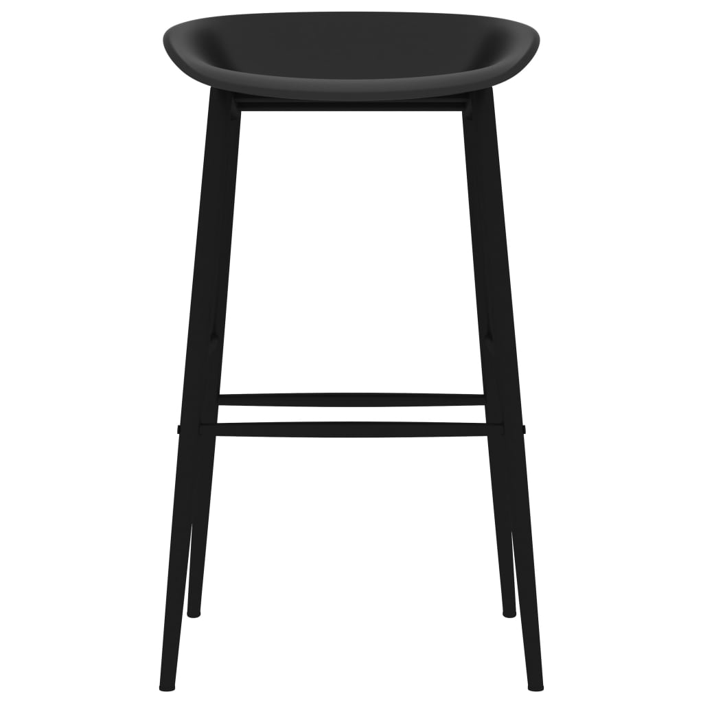 vidaXL 5-tlg. Bar-Set Schwarz