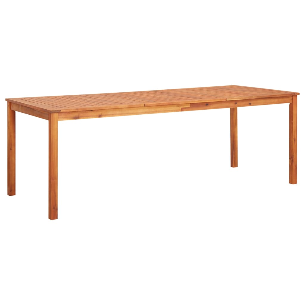 vidaXL 7-tlg. Garten-Essgruppe mit Kissen Massivholz Akazie