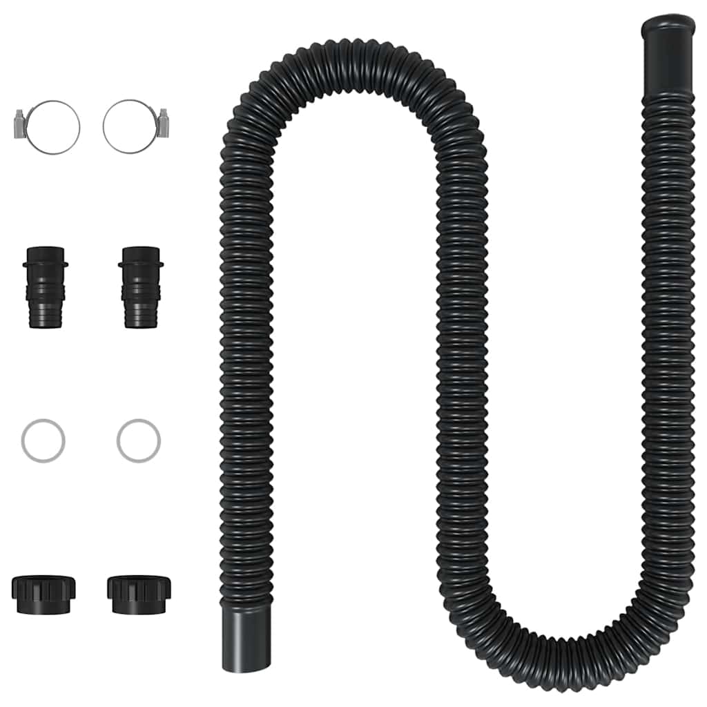 vidaXL Gebogene Solar-Heizpaneele für Pool 2 Stk. 110x65 cm