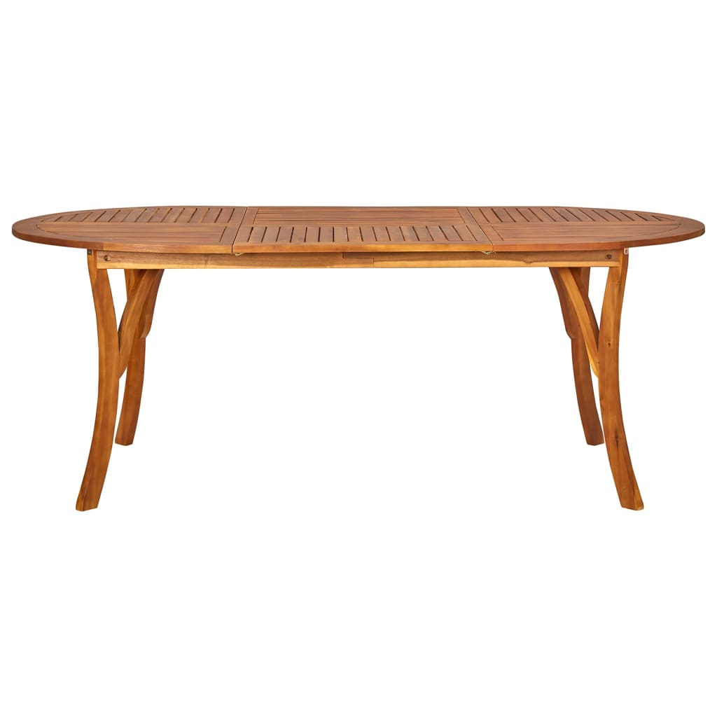 vidaXL 7-tlg. Garten-Essgruppe Dunkelgrau