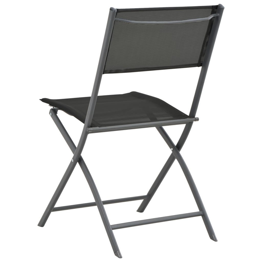 vidaXL 3-tlg. Garten-Essgruppe Stahl