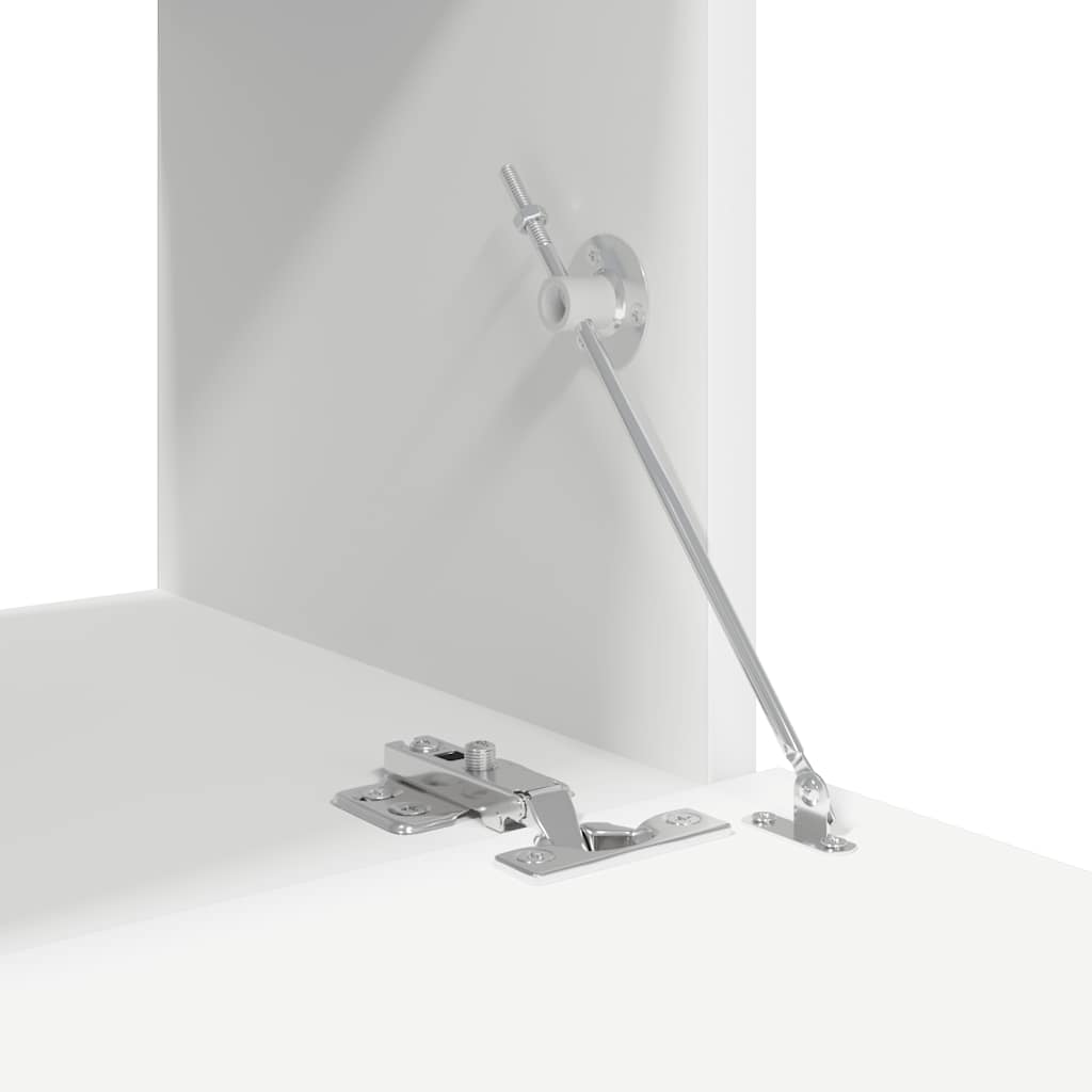 vidaXL 8-tlg. TV-Schrank-Set Weiß Holzwerkstoff