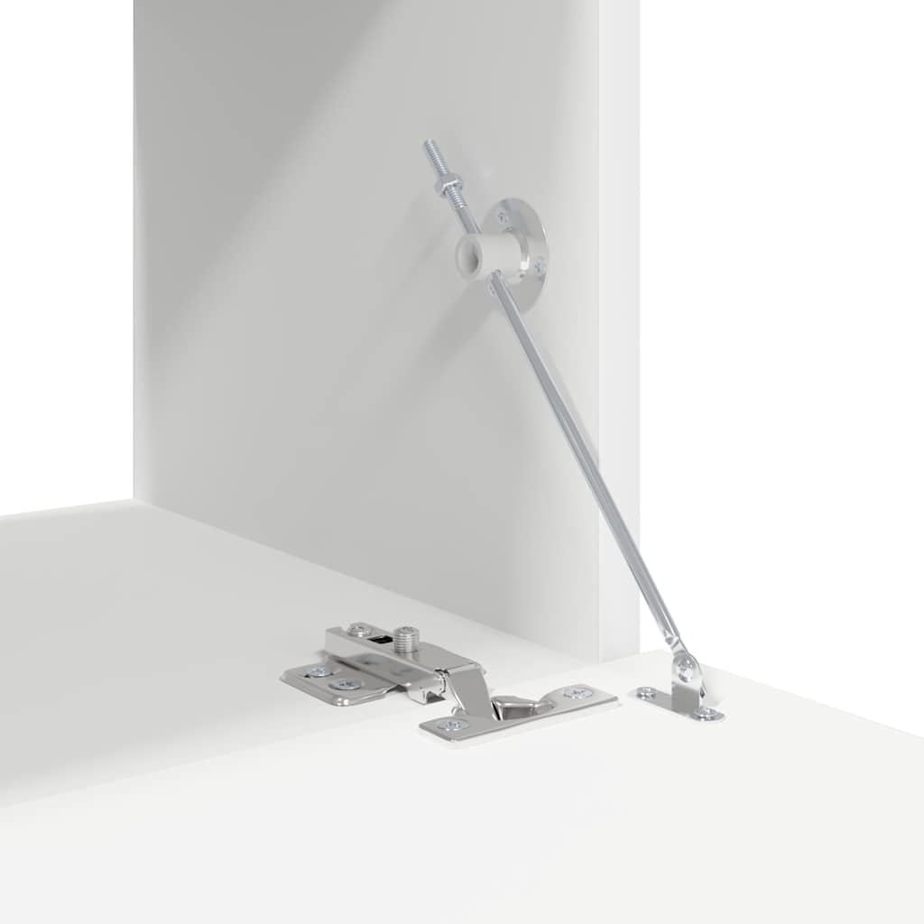 vidaXL 8-tlg. TV-Schrank-Set Weiß Holzwerkstoff