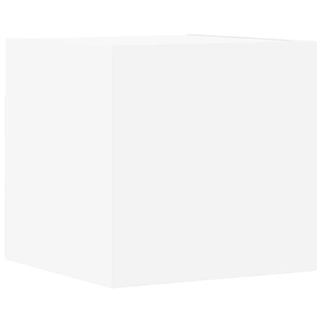 vidaXL 8-tlg. TV-Schrank-Set Weiß Holzwerkstoff