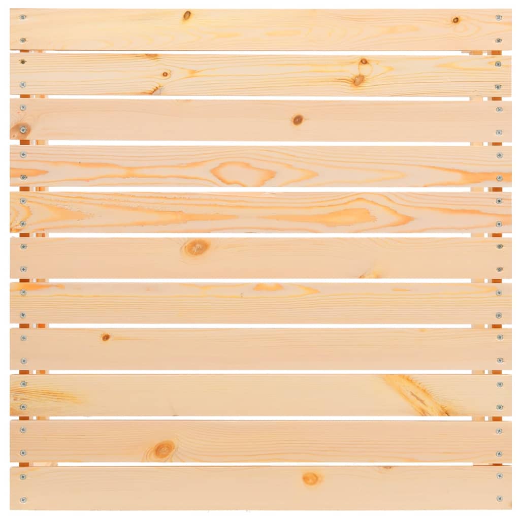 vidaXL 3-tlg. Garten-Lounge-Set Kiefer Massivholz