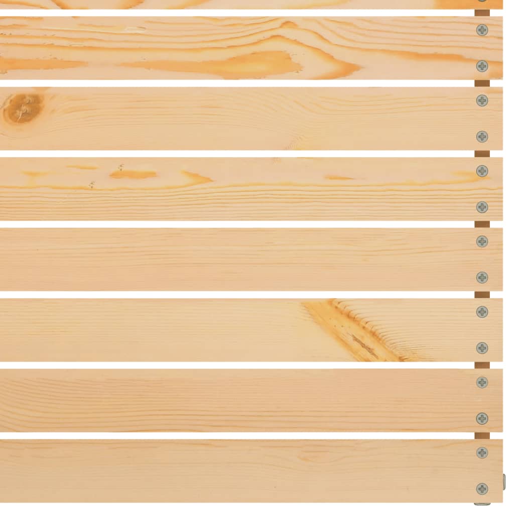 vidaXL 3-tlg. Garten-Lounge-Set Massivholz Kiefer