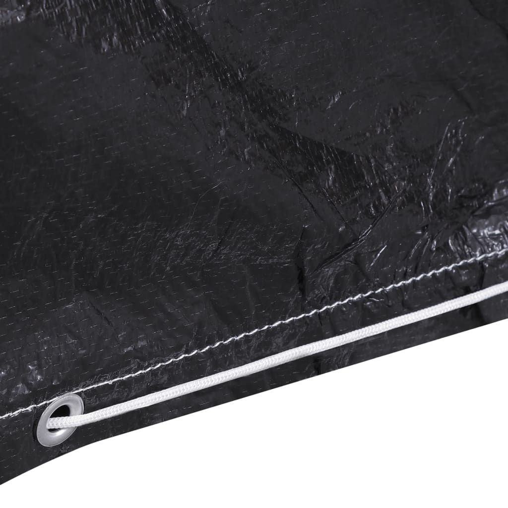 vidaXL Gartenmöbel-Abdeckungen 2 Stk. L-Form 12 Ösen 250x250x90 cm