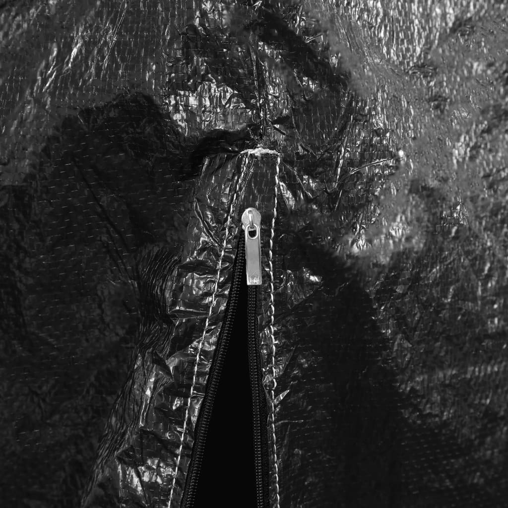 vidaXL Hollywoodschaukel-Abdeckungen 2 Stk. 10 Ösen 255x145x170 cm