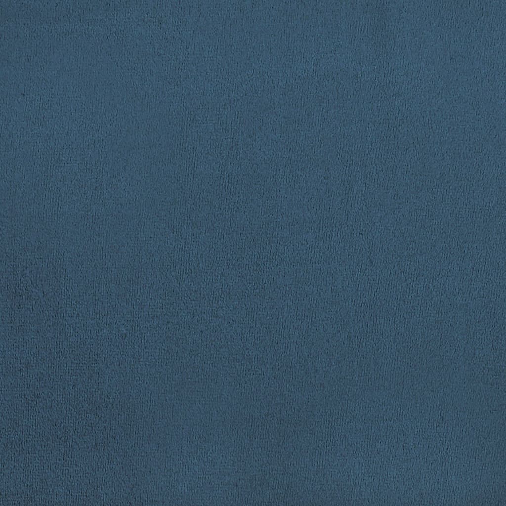 vidaXL Esszimmerstühle 6 Stk. Blau Samt