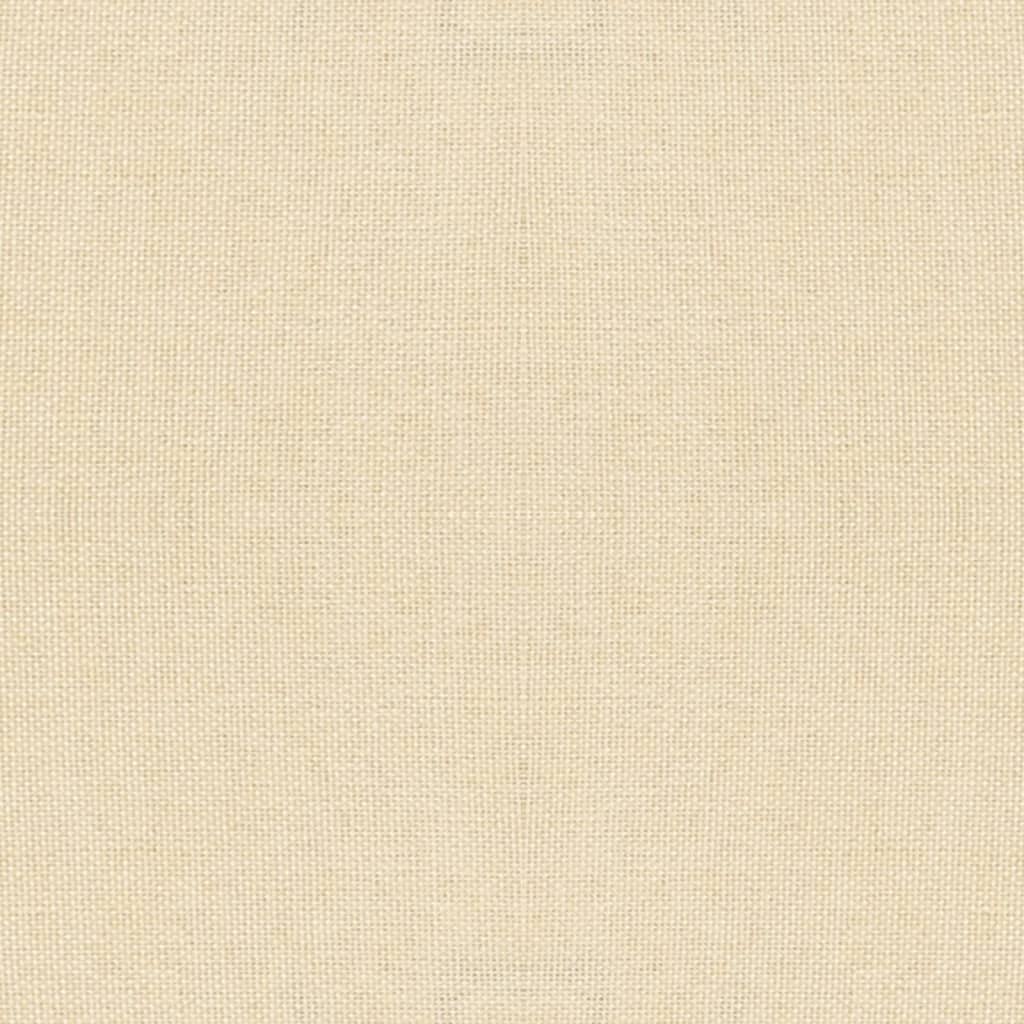 vidaXL Esszimmerstühle 4 Stk. Drehbar Creme Stoff