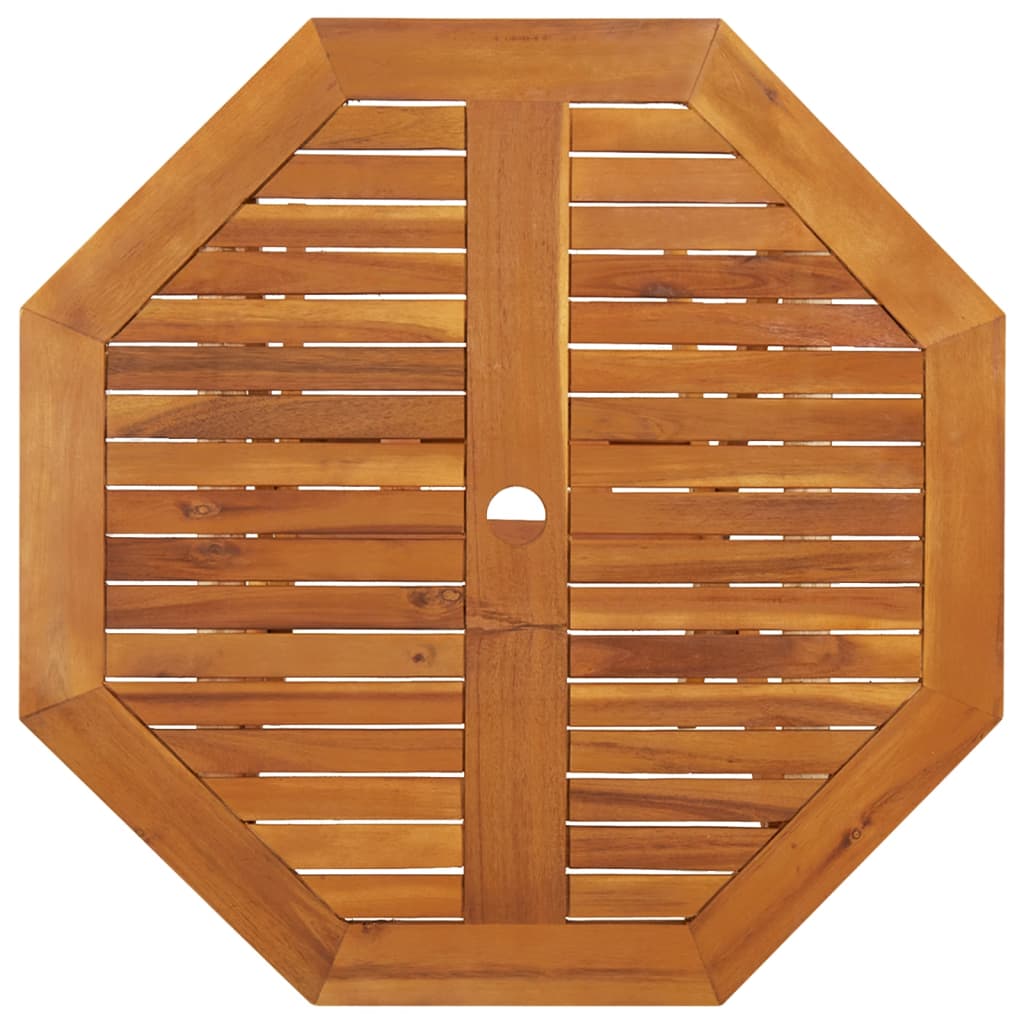 vidaXL 5-tlg. Garten-Essgruppe Massivholz Akazie