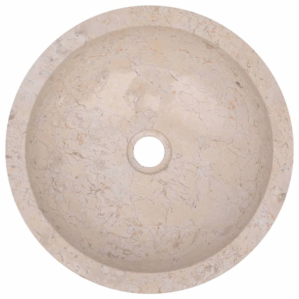 vidaXL Waschtisch mit Flussstein-Waschbecken Massivholz Teak