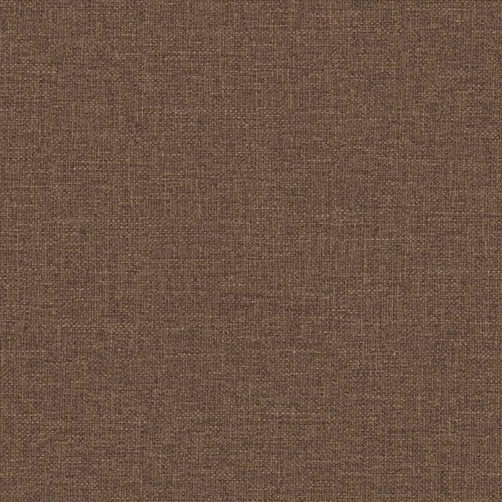 vidaXL Ohrensessel mit Liegefunktion Elektrisch Braun Stoff