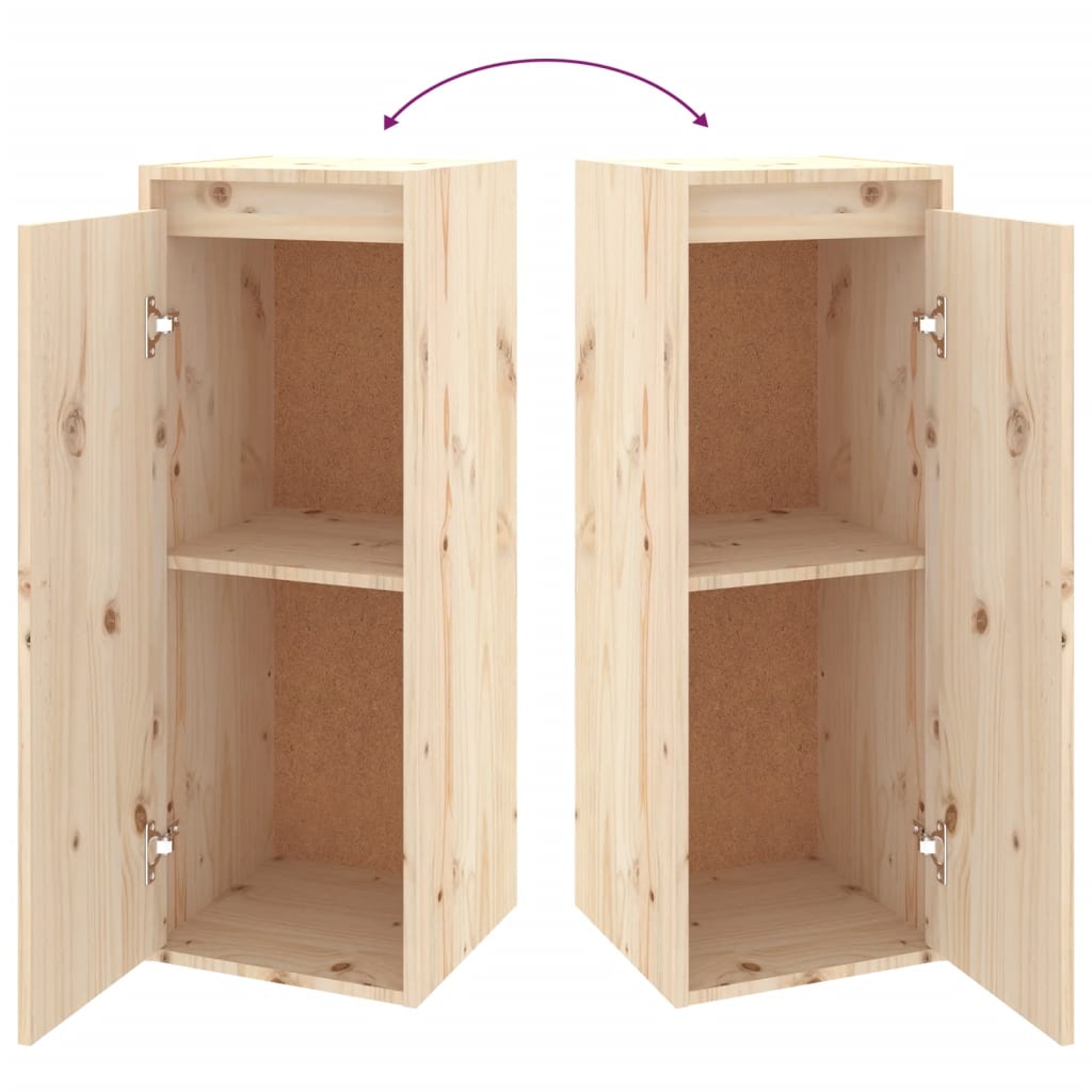 vidaXL TV-Schränke 6 Stk. Massivholz Kiefer