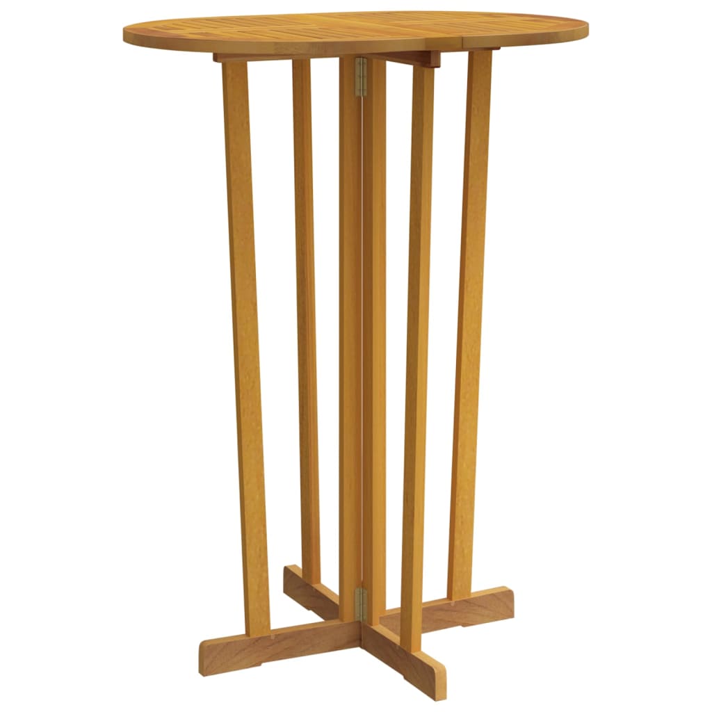 vidaXL 3-tlg. Bar-Set Klappbar Massivholz Teak